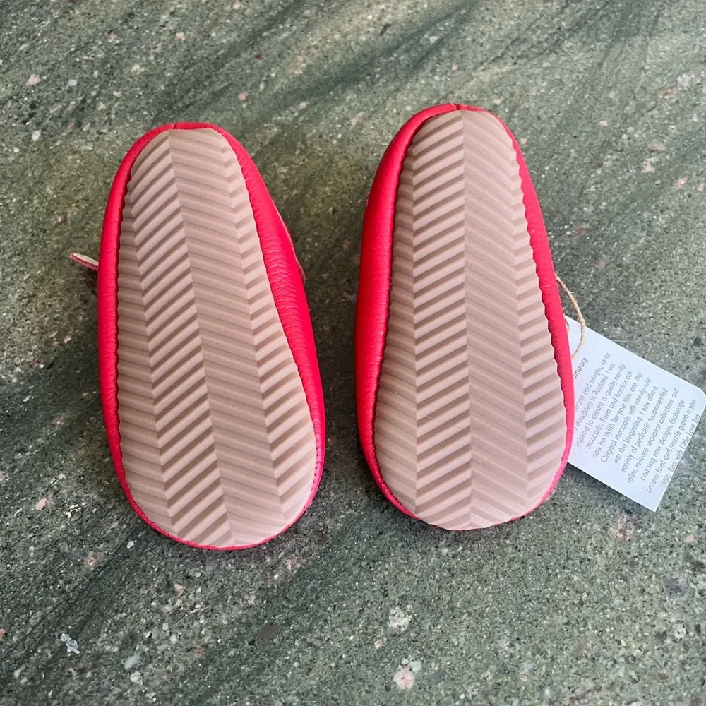 Little Love Bug Red- “The Olivia” Dress Shoes for Kids-